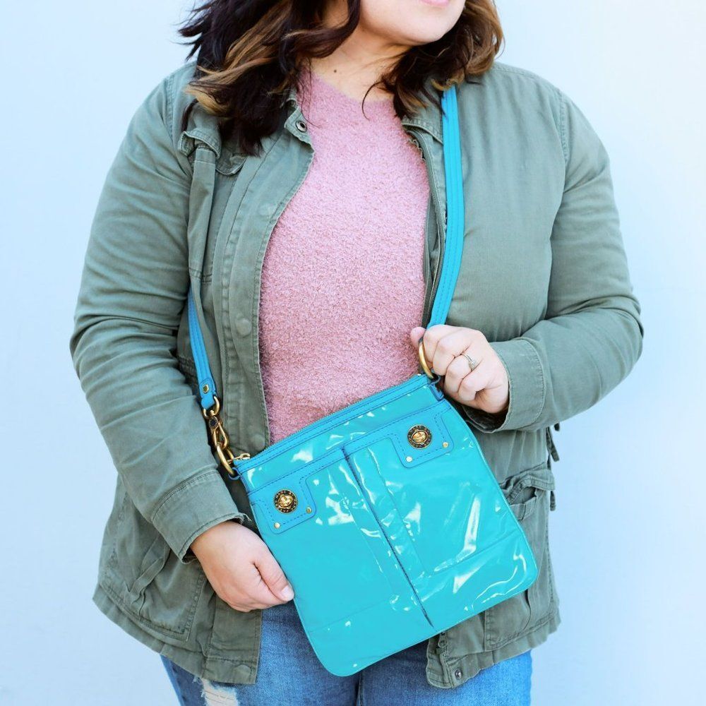 NWT Marc by Marc Jacobs Jelly Travel Crossbody Nile Blue